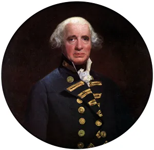 Howe Prints: Admiral Richard, Earl of Howe, 1794, (c1920). Artist: John Singleton Copley