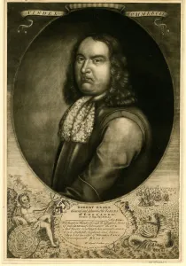 Robert Blake Prints: Admiral Robert Blake (1599-1657), 1657. Artist: Anonymous