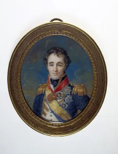 Ivoirerie Prints: Admiral Sir Sidney Smith, 1823. Creator: Louis-Marie Autissier