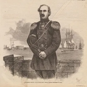Admiral Stepan Stepanovich Lesovsky (1816-1866), 1863. Artist: Anonymous