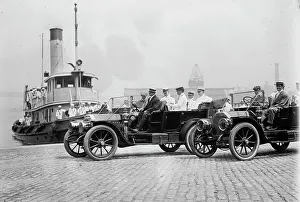 Navy Yard Prints: Admiral Togo at Brooklyn Navy Yard, between c1910 and c1915. Creator: Bain News Service