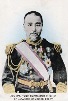Admiral Togo, Commander-in-chief of Japanese Combined Fleet, c1903-1905