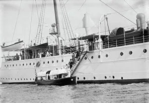 Glass Negatives Gmgpc Prints: Admiral Togo visits the U.S.S. Mayflower