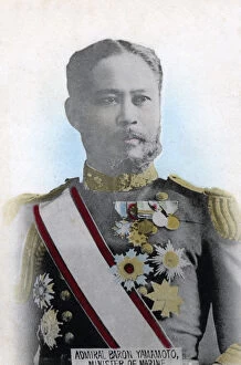 Admiral Yamamoto, Japanese Minister of the Navy, c1904-1905