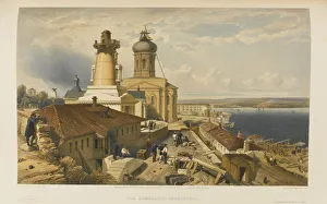 Battle Of Sevastopol Gallery: The Admiralty, Sevastopol. Artist: Simpson, William (1832-1898)