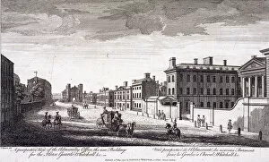Maurer Collection: Admiralty, Whitehall, London, 1794. Artist: Laurie & Whittle