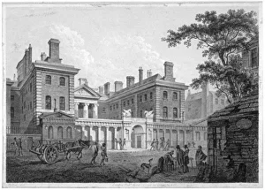Medland Prints: Admiralty, Whitehall, Westminster, London, 1796. Artist