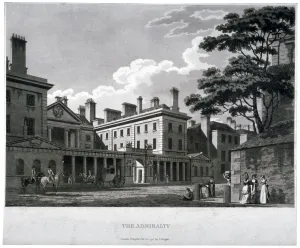 The Admiralty, Whitehall, Westminster, London, 1795