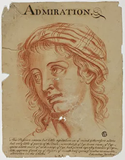 Emotion Prints: Admiration, after 1698. Creator: Eduardus Jacobus
