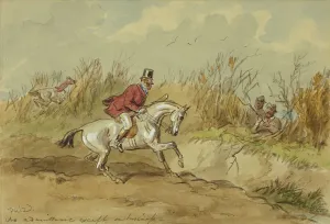 Sand Dune Prints: No Admittance Except on Business, c. 1870. Creator: Hablot Knight Browne