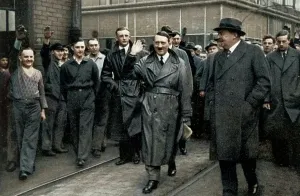 Visiting Prints: Adolf Hitler visiting industries in the Rhineland and Westphalia