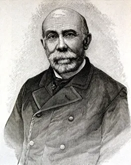 Images Dated 8th May 2007: Adolfo Castro (1823-1898) Spanish writer, engraving of Ilustracion Espanola y Americana