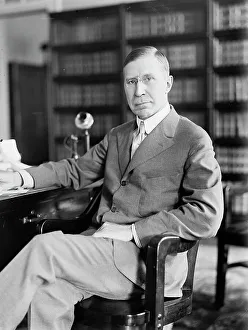Adolph C. Miller, 1914. Creator: Harris & Ewing. Adolph C. Miller, 1914. Creator: Harris & Ewing