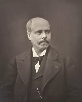 Adolphe Belot [French playwright and novelist], c. 1876. Creator: Ferdinand J. Mulnier