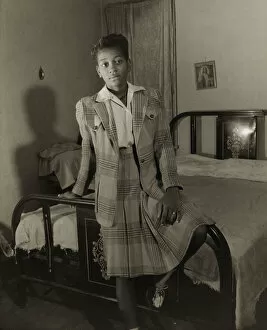 Parks Gordon Alexander Buchanan Collection: Adopted daughter of Mrs. Ella Watson, a government charwoman, Washington, D. C. 1942