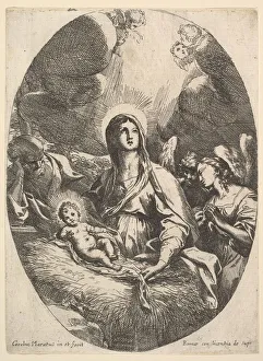 Maratti Carlo Collection: The Adoration of the Angels. Creator: Carlo Maratti
