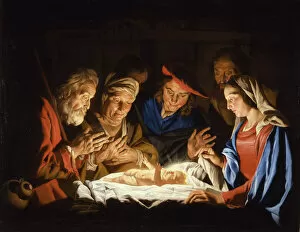 Nativity Gallery: The Adoration of the Christ Child