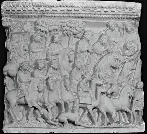 Adoration Prints: Adoration of the Kings, 1267-1268. Creator: Unknown
