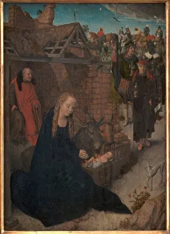 Balthasar Prints: The Adoration of the Kings, 1448-1494. Creator: Hans Memling