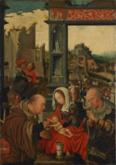 Images Dated 18th June 2013: The Adoration of the Kings, 1525. Artist: Mostaert, Jan (1472 / 73-1555 / 56)