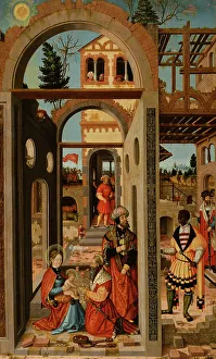 Adoration of the Three Kings, 1526. Creator: Wilhelm Stetter