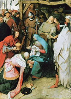 Visiting Prints: The Adoration of the Kings, 1564. Artist: Pieter Bruegel the Elder
