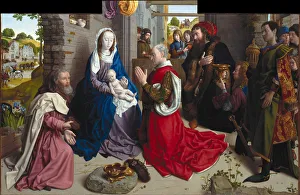 Three Magi Prints: The Adoration of the Kings (Monforte Altar)