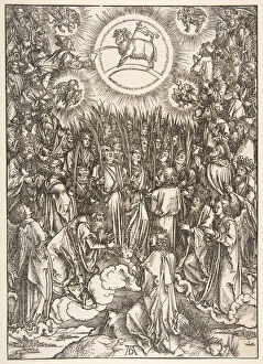 Adoration Gallery: The Adoration of the Lamb, from the Apocalypse series.n.d. Creator: Albrecht Durer