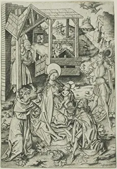 Beit Lehem Prints: The Adoration of the Magi, 1460-65. Creator: Master ES