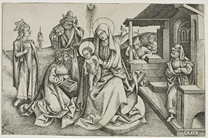 Adoration of the Magi, 1499. Creator: Mair von Landshut