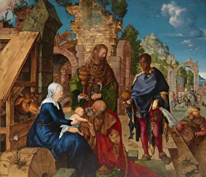 Images Dated 21st November 2017: The Adoration of the Magi, 1504