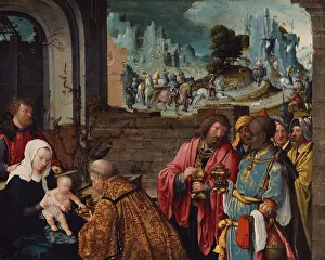 Slashed Prints: The Adoration of the Magi, 1515 / 25. Creator: Workshop of Cornelis Engebrechtsz