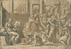 The Adoration of the Magi, 1540-50. 1540-50. Creator: ?Attributed to Niccolo Vicentino