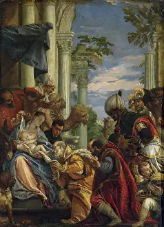 Visiting Prints: Adoration of the Magi, 1570. Creator: Paolo Veronese