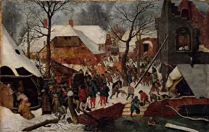 Visiting Prints: Adoration of the Magi, 1586. Creator: Pieter Brueghel the Younger