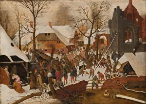 Bruegel Pieter The Younger Prints: The Adoration of the Magi, 1590-1638. Creator: Pieter Brueghel the Younger