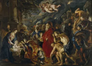 The Adoration of the Magi, 1610-1620s. Artist: Rubens, Pieter Paul (1577-1640) The Adoration of the Magi, 1610-1620s. Artist: Rubens, Pieter Paul (1577-1640)