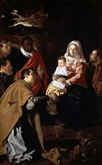 Diego Gallery: The Adoration of the Magi, 1619, by Diego Velazquez