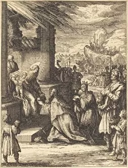 Adoration Gallery: The Adoration of the Magi, 1623 / 1628. Creator: Jacques Callot