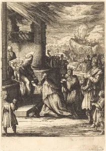 The Adoration of the Magi, 1623 / 1628. Creator: Jacques Callot