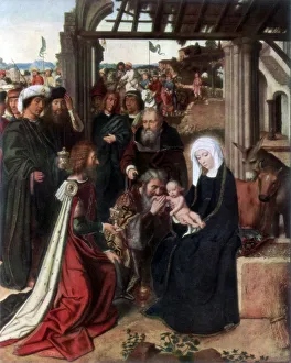 Gerard David Gallery: The Adoration of the Magi, (1927). Artist: Gerard David