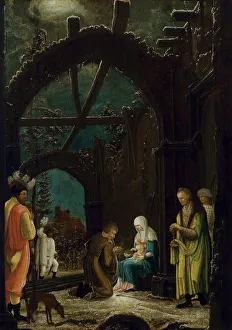 Three Magi Prints: The Adoration of the Magi. Artist: Master of the Thyssen Adoration (active ca 1520)