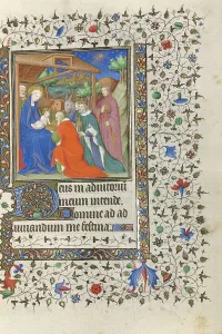 Magi Prints: The Adoration of the Magi; Book of Hours