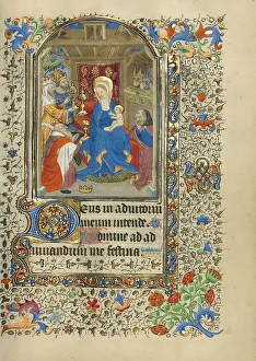 Magi Prints: The Adoration of the Magi; Book of Hours