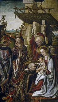 Three Magi Prints: The Adoration of the Magi, c. 1490-1499