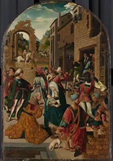 The Adoration of the Magi, c. 1510. Artist: Cornelisz van Oostsanen, Jacob (ca. 1470-1533)
