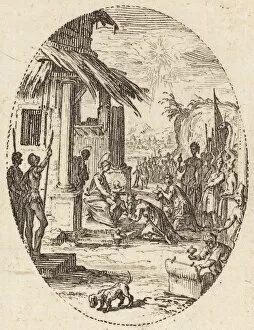 Adoration Gallery: The Adoration of the Magi, c. 1631. Creator: Jacques Callot