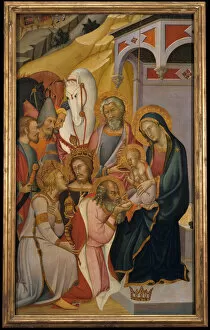 Bartolo Gallery: The Adoration of the Magi, ca. 1390. Creator: Bartolo di Fredi