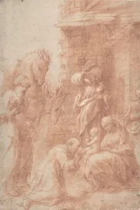 The Adoration of the Magi, ca. 1517. Creator: Correggio