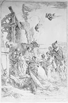 Adoration of the Magi, ca. 1753 (?). Creator: Giovanni Battista Tiepolo